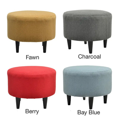 Carson Carrington Rodding Round Ottoman