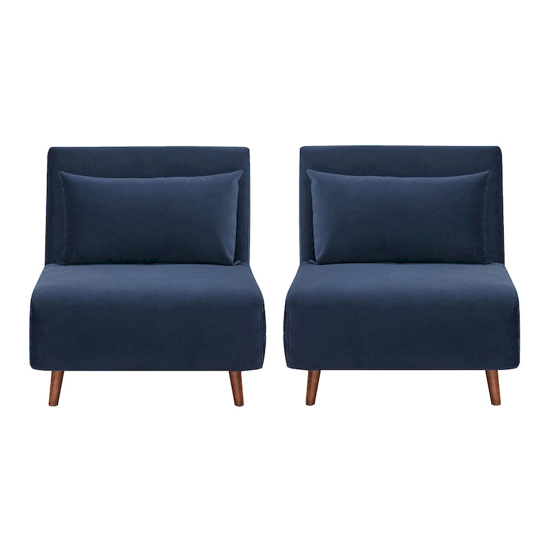 Artdeco Home Tustin Sleeper Chair Set of 2