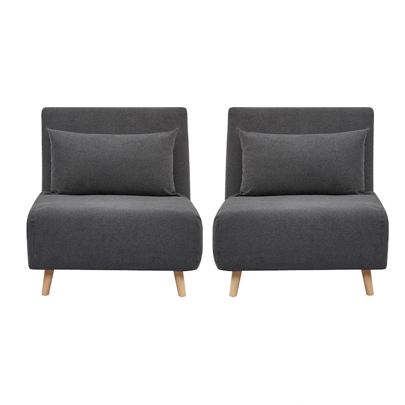 Artdeco Home Tustin Sleeper Chair Set of 2