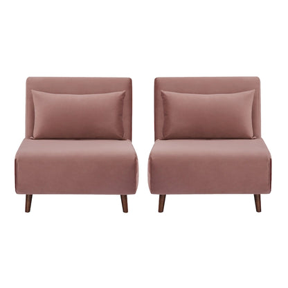 Artdeco Home Tustin Sleeper Chair Set of 2