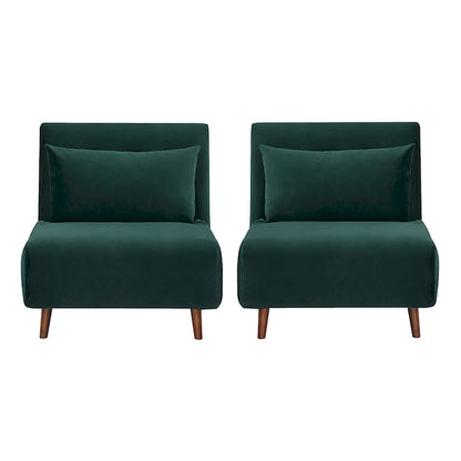 Artdeco Home Tustin Sleeper Chair Set of 2