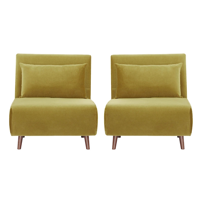 Artdeco Home Tustin Sleeper Chair Set of 2