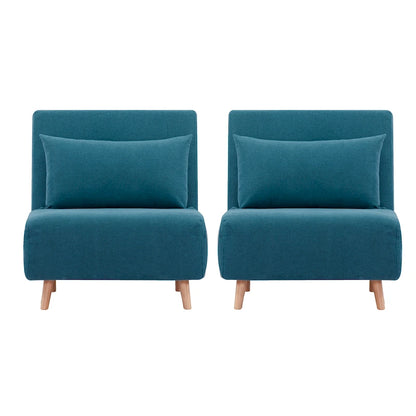 Artdeco Home Tustin Sleeper Chair Set of 2