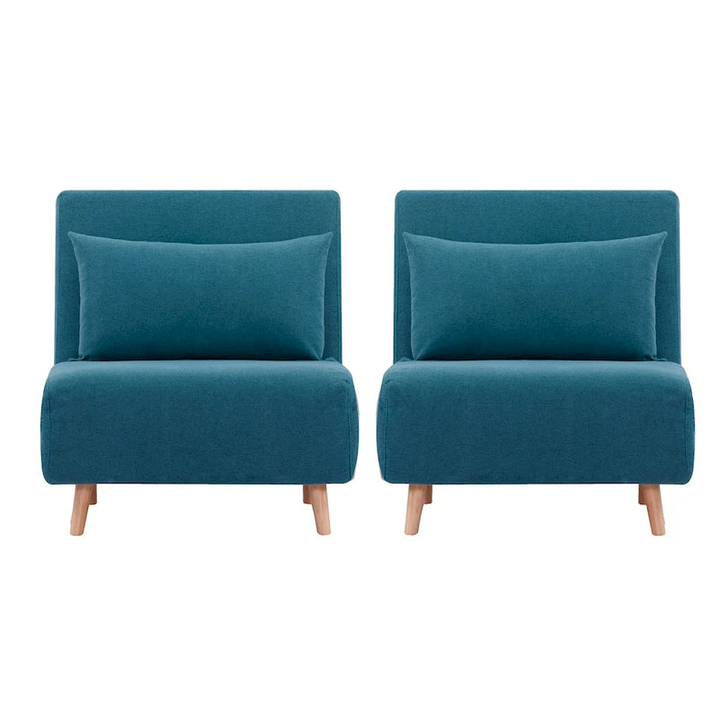 Artdeco Home Tustin Sleeper Chair Set of 2