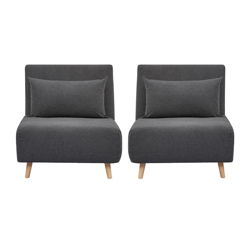 Artdeco Home Tustin Sleeper Chair Set of 2