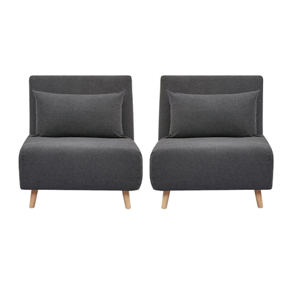 Artdeco Home Tustin Sleeper Chair Set of 2