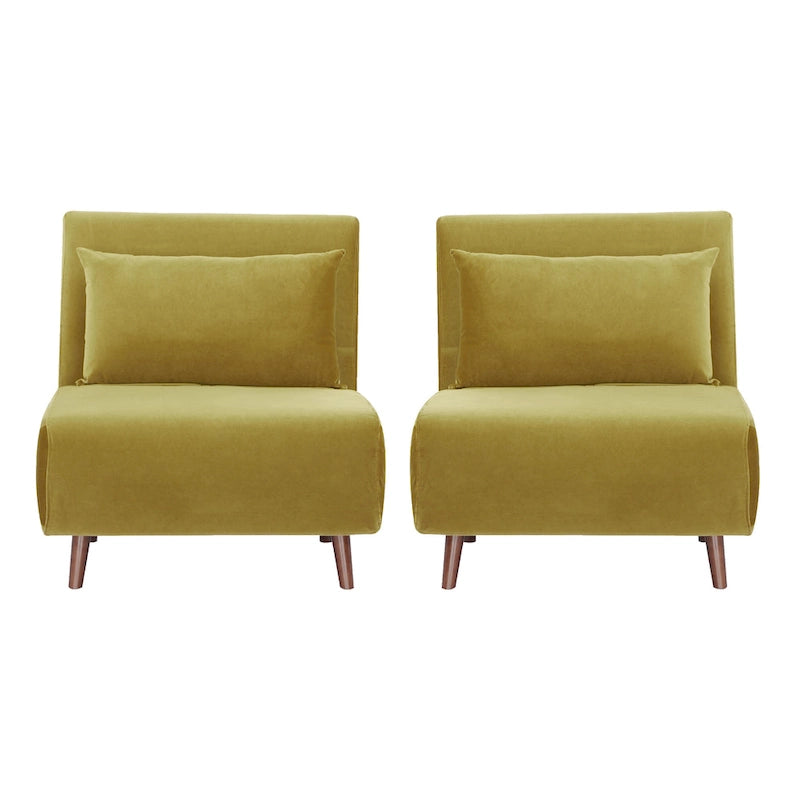 Artdeco Home Tustin Sleeper Chair Set of 2