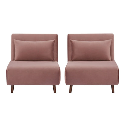 Artdeco Home Tustin Sleeper Chair Set of 2