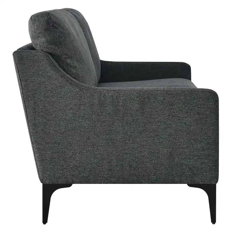 Corland Upholstered Fabric Loveseat