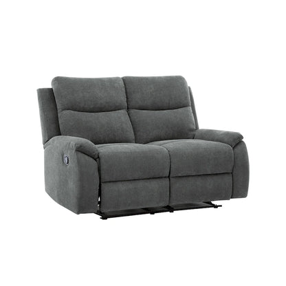 Ronald Transitional Faux Leather Reclining Living Room Sofa Set