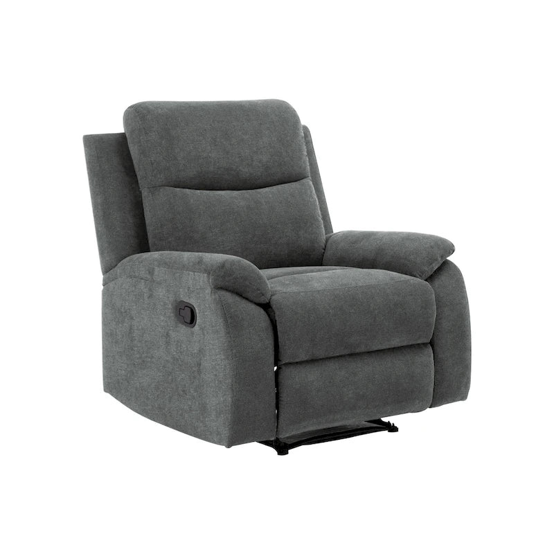 Ronald Transitional Faux Leather Reclining Living Room Sofa Set