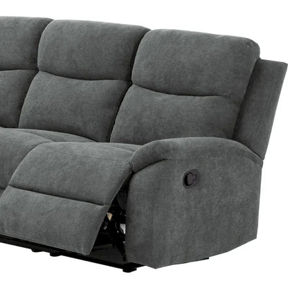 Ronald Transitional Faux Leather Reclining Living Room Sofa Set