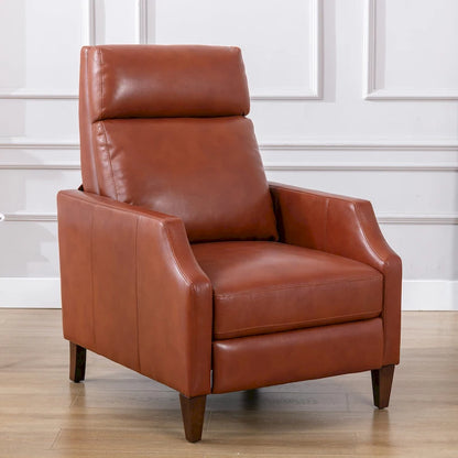 Brooklyn Faux Leather Push Back Recliner by Greyson Living