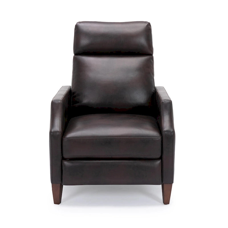 Brooklyn Faux Leather Push Back Recliner by Greyson Living