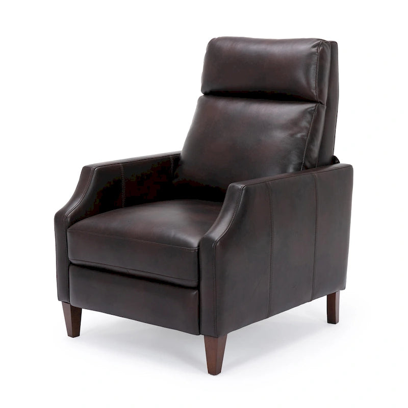 Brooklyn Faux Leather Push Back Recliner by Greyson Living