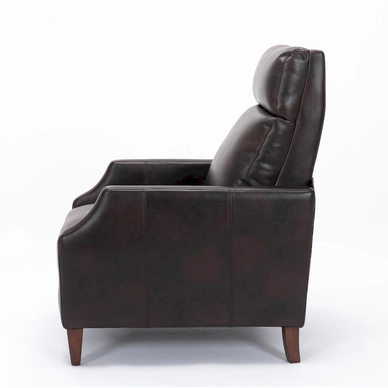 Brooklyn Faux Leather Push Back Recliner by Greyson Living