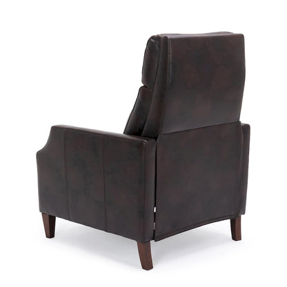 Brooklyn Faux Leather Push Back Recliner by Greyson Living