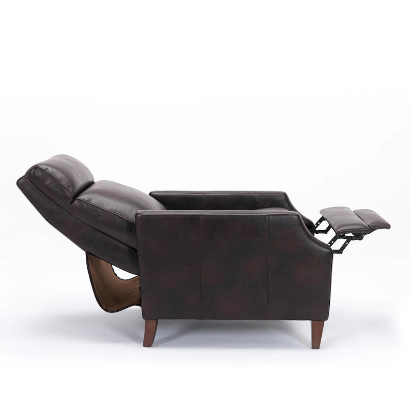 Brooklyn Faux Leather Push Back Recliner by Greyson Living