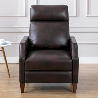 Brooklyn Faux Leather Push Back Recliner by Greyson Living
