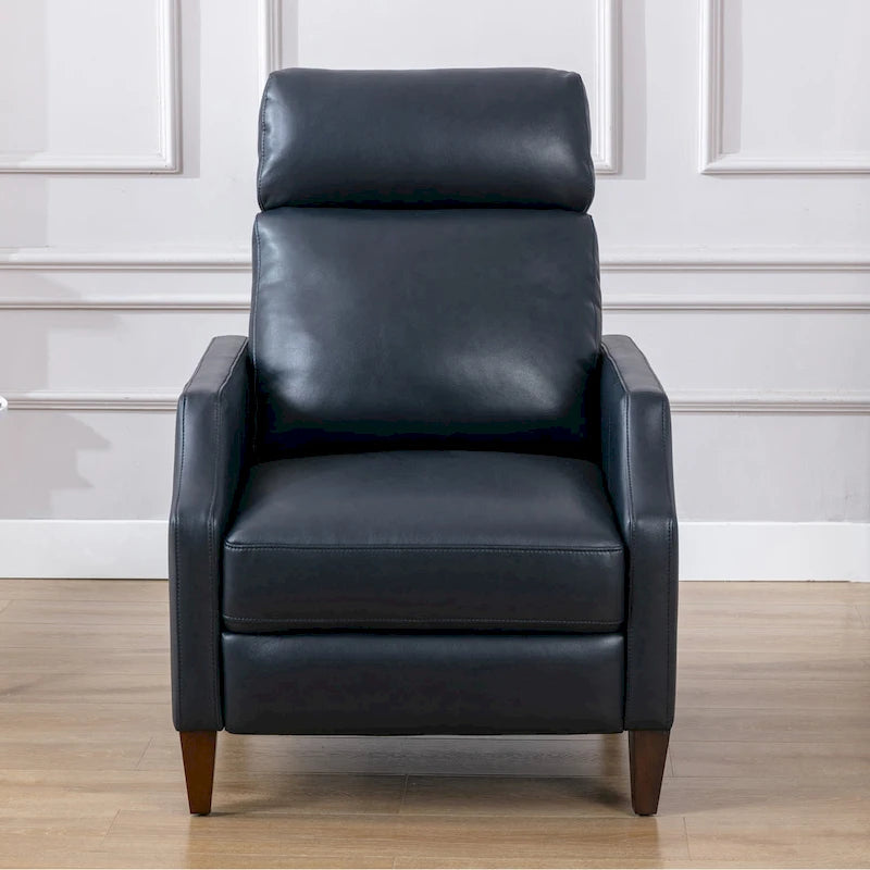 Brooklyn Faux Leather Push Back Recliner by Greyson Living