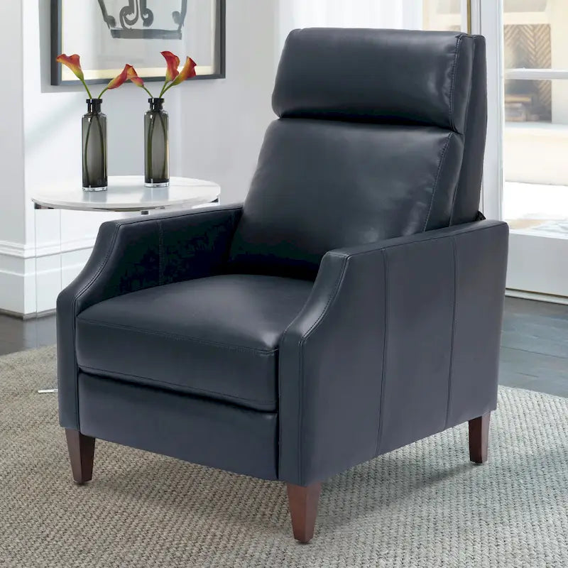Brooklyn Faux Leather Push Back Recliner by Greyson Living