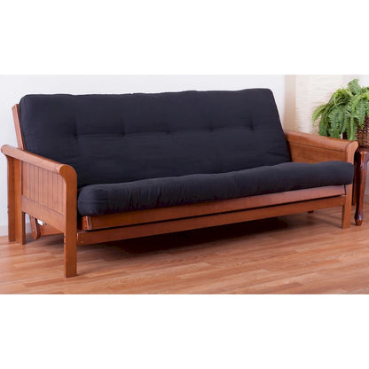 Blazing Needles Renewal Twill Fabric 6-inch Queen-size Futon Mattress