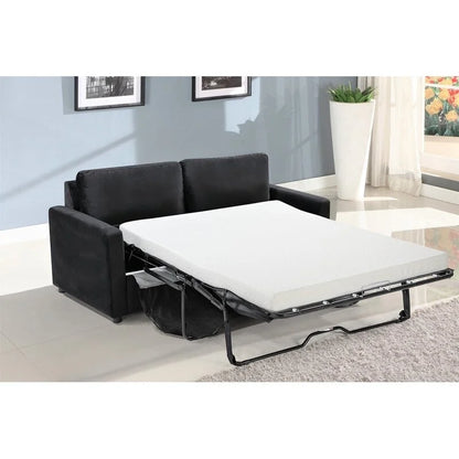 US Pride Furniture Knightsville Velvet 70 inch Square Arms Sofa Bed