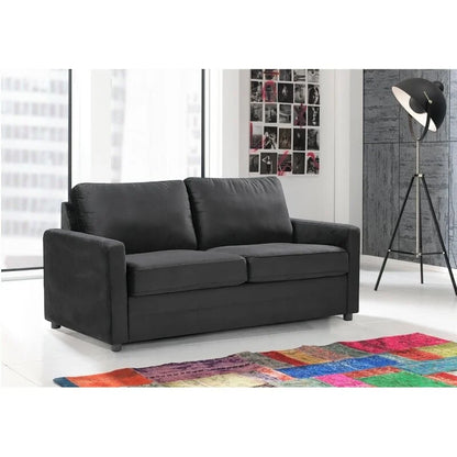 US Pride Furniture Knightsville Velvet 70 inch Square Arms Sofa Bed