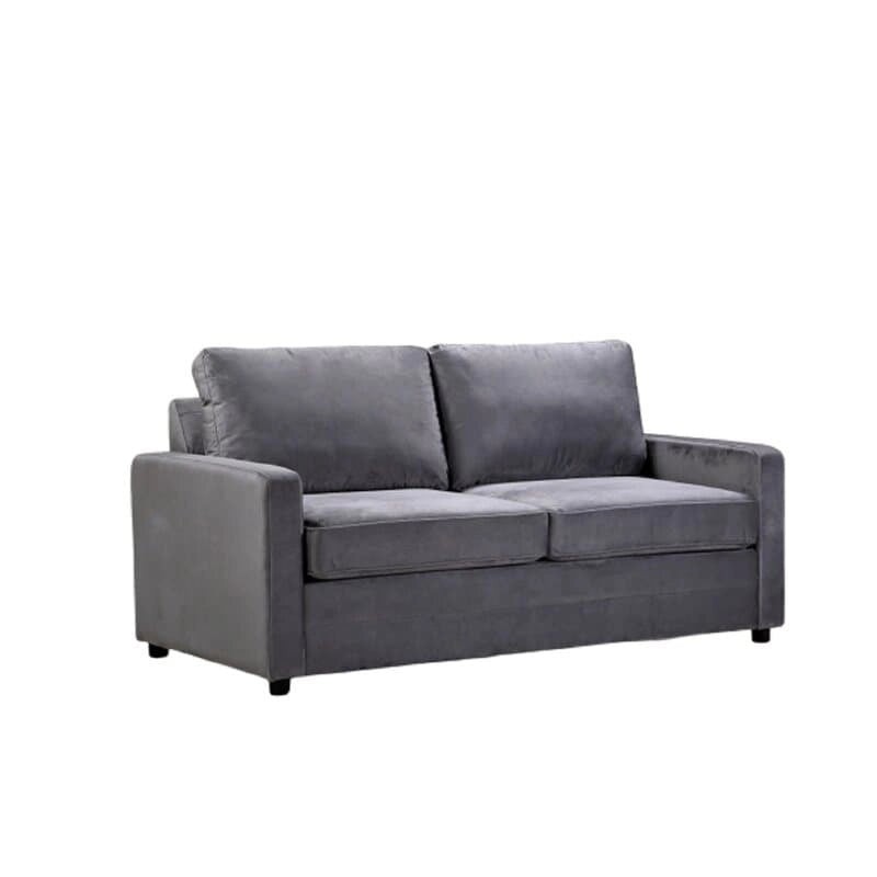 US Pride Furniture Knightsville Velvet 70 inch Square Arms Sofa Bed