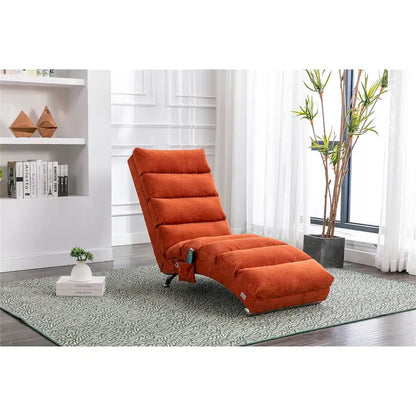 Linen Chaise Lounge Indoor Chair