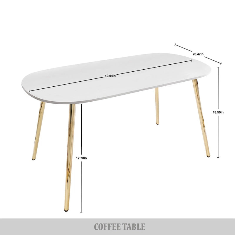 CraftPorch Luxurious Velvet Upholstered 3-piece Living Set