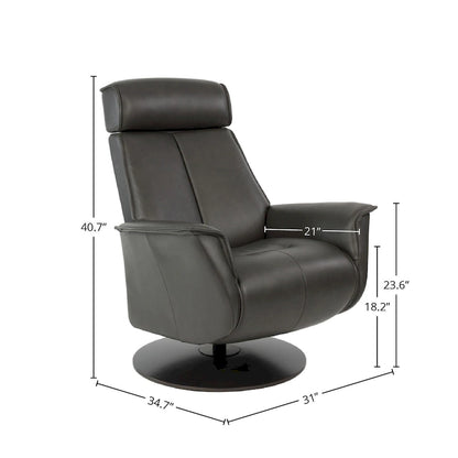 Fjords Bo Leather Recliner