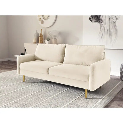 70 Velvet Square Arm Sofa