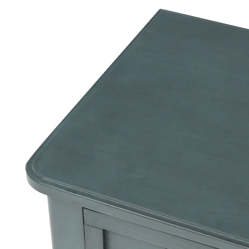 Nestfair Narrow Console Table with 3 Drawers and Shelf