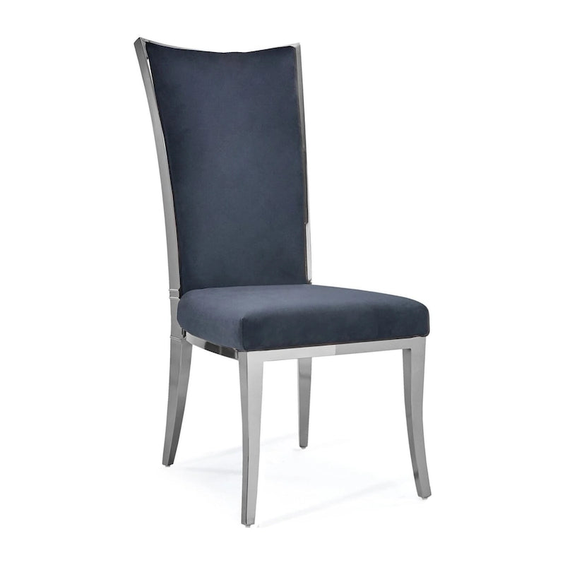 Massimo Silver Stainless Steel Dining Chair