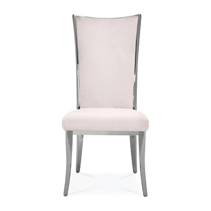 Massimo Silver Stainless Steel Dining Chair