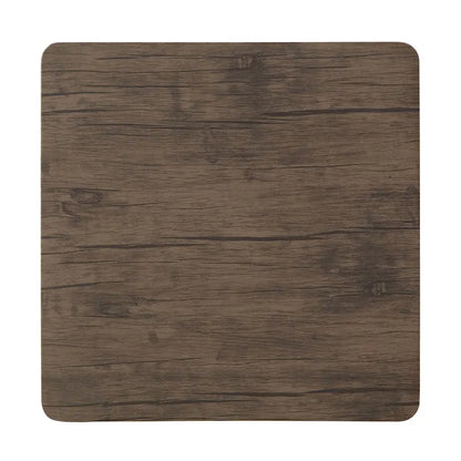 Zath Industrial Metal Compact 3-Piece Square Dining Table Set by Furniture of America