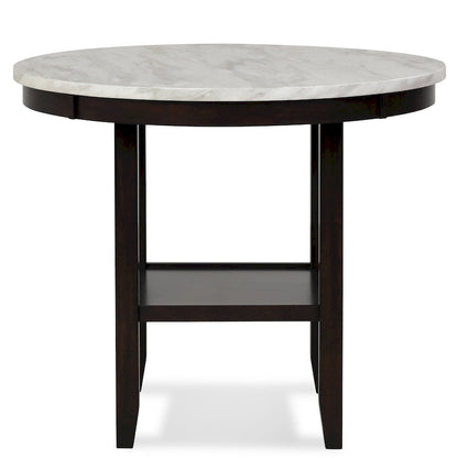 New Classic Furniture Reginald 5-Piece Round Counter Set