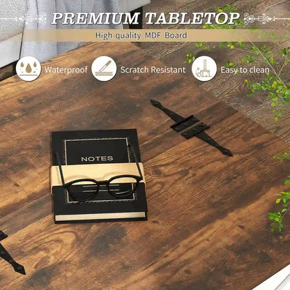 Farmhouse Coffee Table with Storage