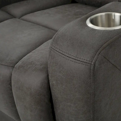Emersyn Microfiber Power Recliner by Christopher Knight Home