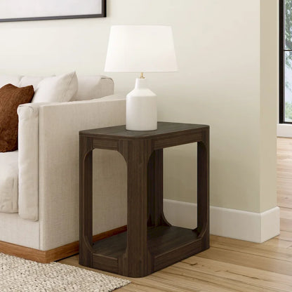 Plank and Beam Forma Rectangular Side Table - 25