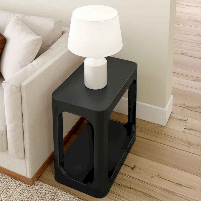 Plank and Beam Forma Rectangular Side Table - 25