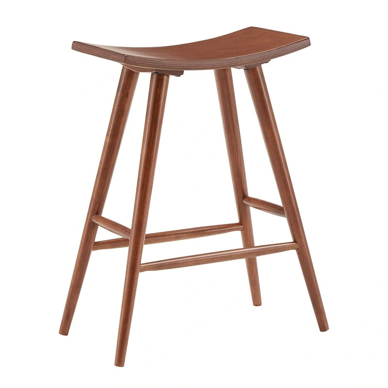 Pinehurst Solid Wood 24 Counter Stool (Set of 2) by iNSPIRE Q Modern