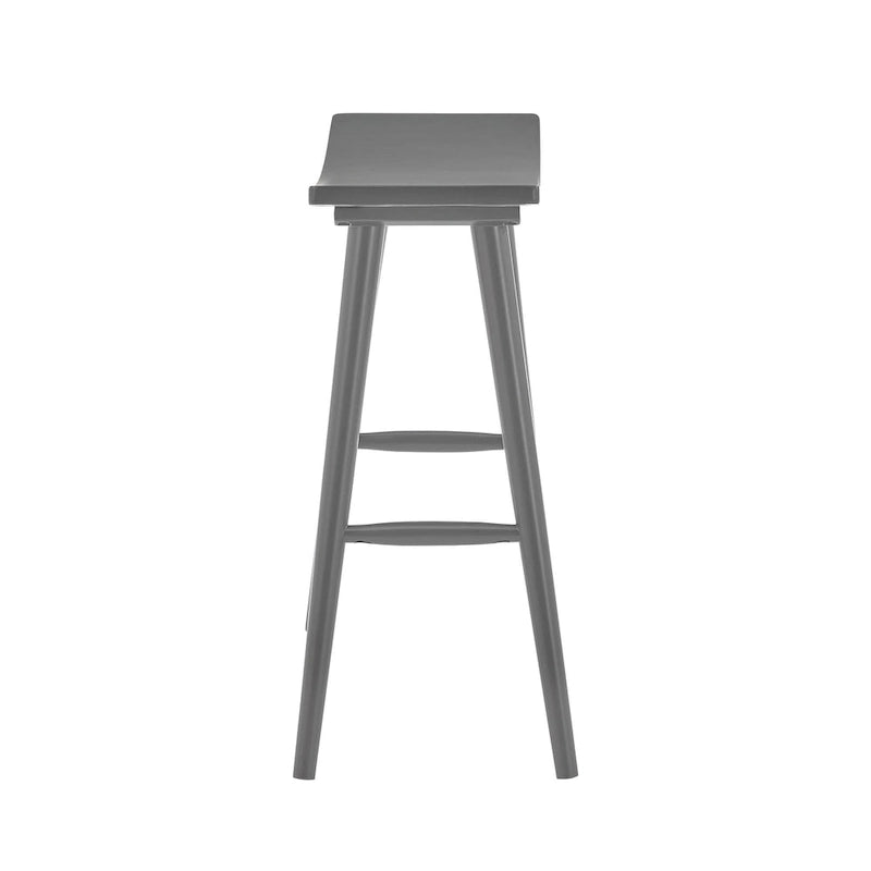 Pinehurst Solid Wood 24 Counter Stool (Set of 2) by iNSPIRE Q Modern