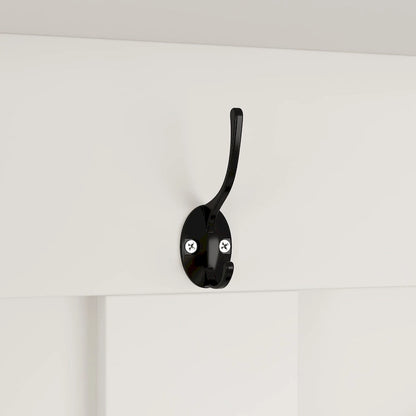 Large Hall Tree for Entryway Coat Rack Shoe Bench with Bottom Storage