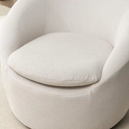 Roundhill Furniture Winnie Modern Swivel Barrel Chair