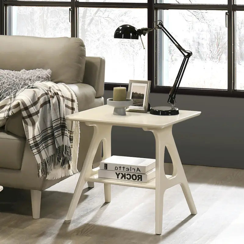 Roundhill Furniture Arona Mid-Century Modern Wood 3-Piece Coffee Table Set