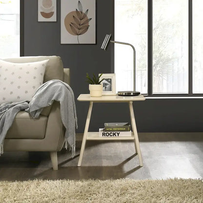 Roundhill Furniture Arona Mid-Century Modern Wood 3-Piece Coffee Table Set