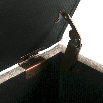 Copper Grove Raush Tufted Linen Storage Bench