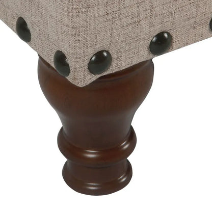 Copper Grove Raush Tufted Linen Storage Bench